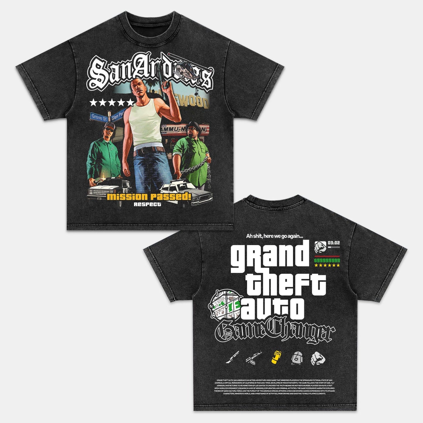 GTA SAN ANDREAS TEE