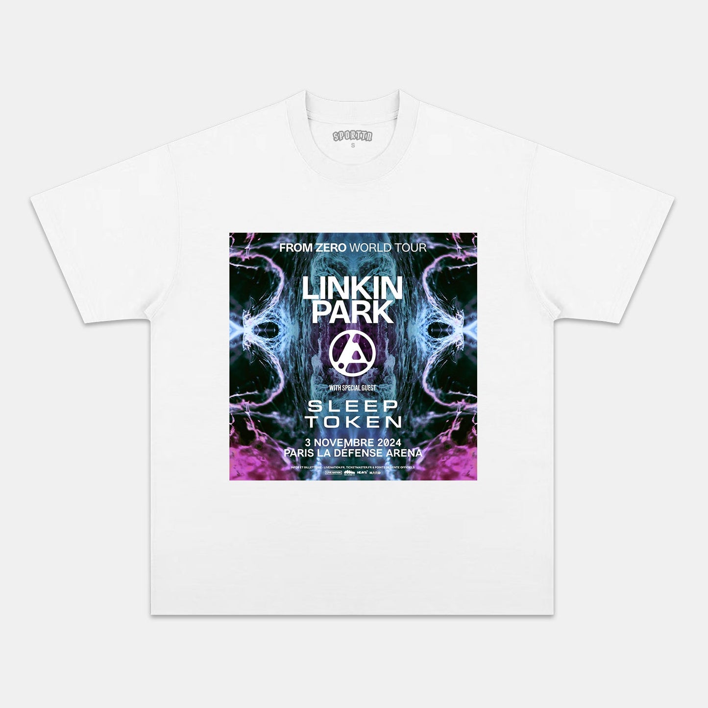 LINKIN PARK & FROM ZERO WORLD TOUR TEE